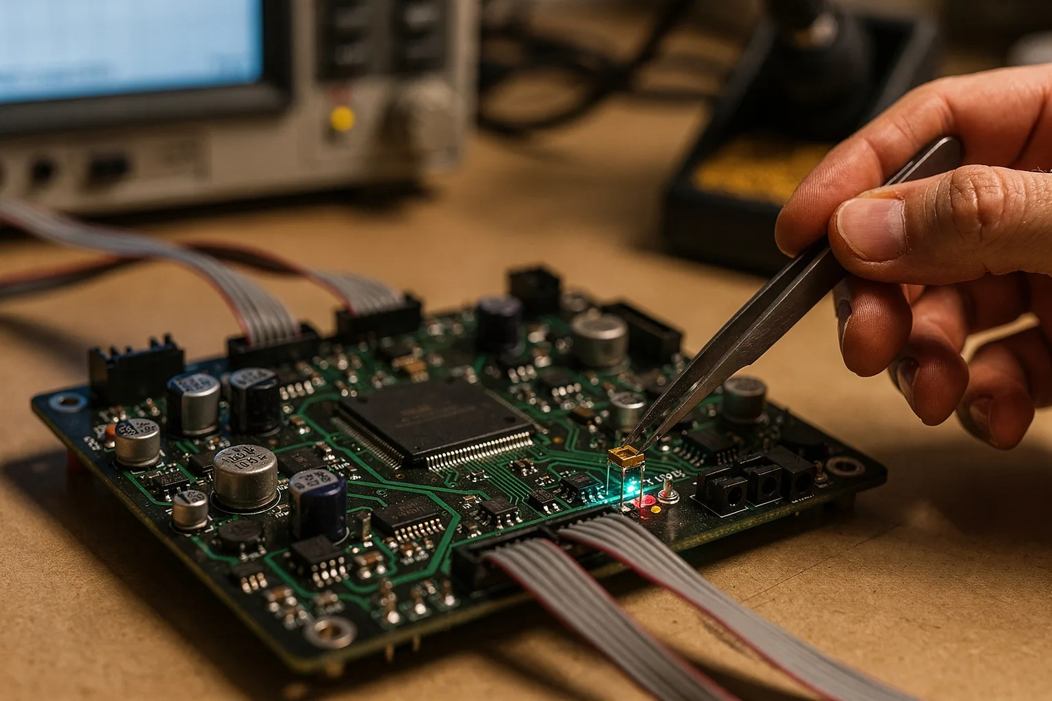 Custom electronics and control hardware
